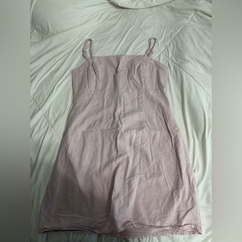 Light Pink Mini Dress